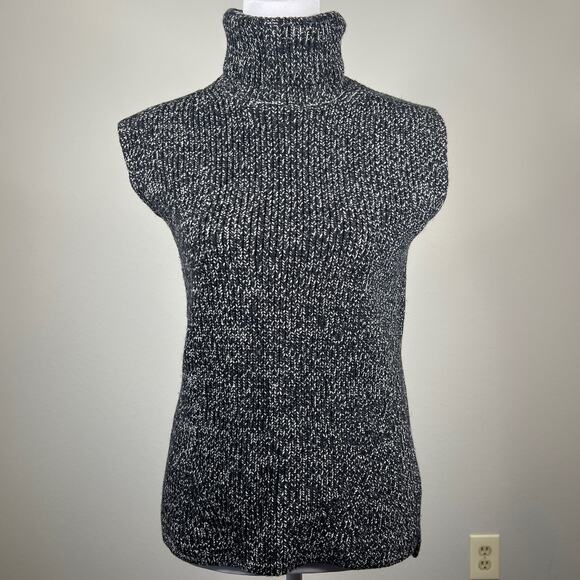 Everlane The Chunky Wool Sleeveless Turtleneck Gray Size XS - Picture 1 of 8
